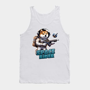 Animal in Space Tank Top